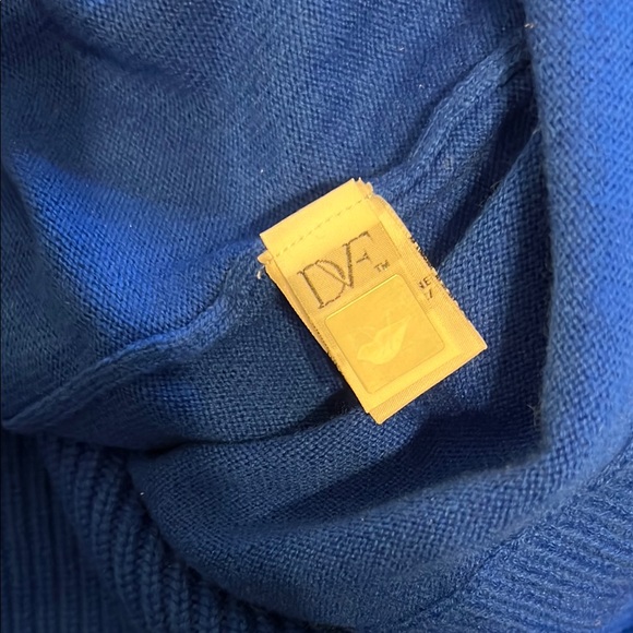Diane von Furstenberg Blue Sweater L - Picture 8 of 9